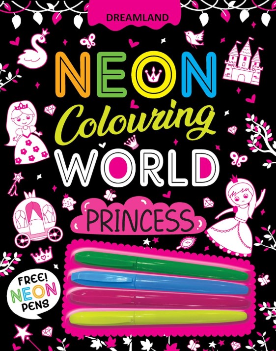 Neon Colouring World Princess 